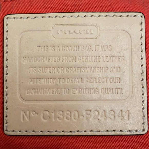 Gently used Coach tote - Picture 8 of 11